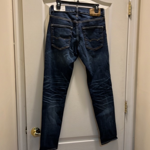 NWT American Eagle Athletic Next Level Airflex Dark Wash jeans. - Picture 8 of 16